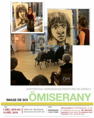 peinture en direct le 1 décembre 2016 -image de soi ÖMiserany