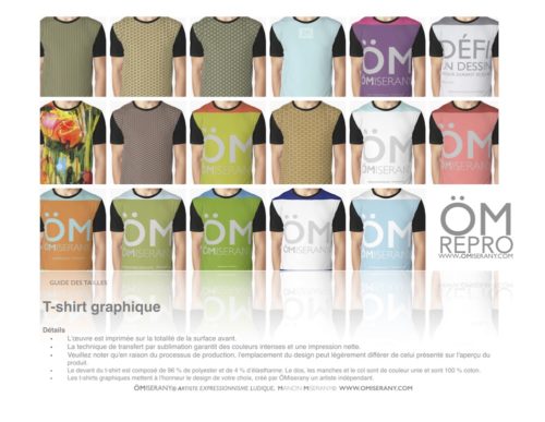 T-shirt graphique de ÖMISERANY