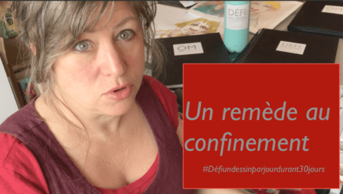 Invitation au #défiundessinparjoursdurant30jours .#confinement 2020
