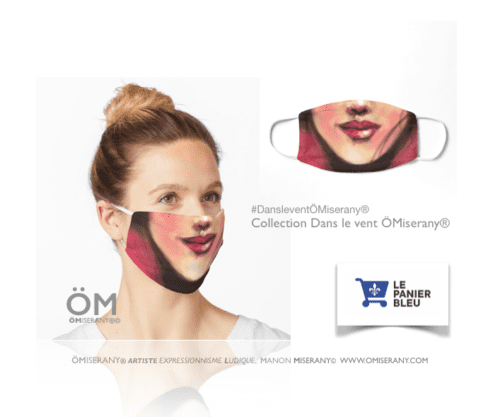 masque dans le vent de ÖMiserany